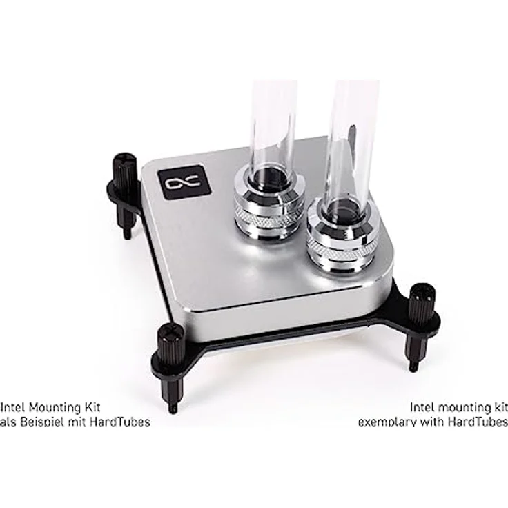 Alphacool Core 1 (Silver), Wasserkühlung mit 3D-Jetplate und erweitertem Kupferboden – Bild 3