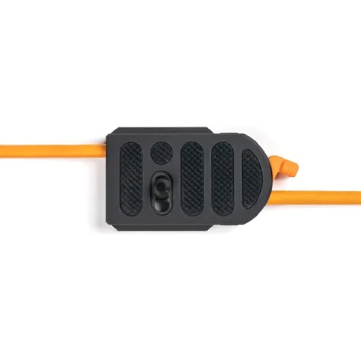 Tether Tools TetherGuard LeverLock Plate Kameraplatte als Kabelhalter mit Zugentlastung, schwarz – Bild 4