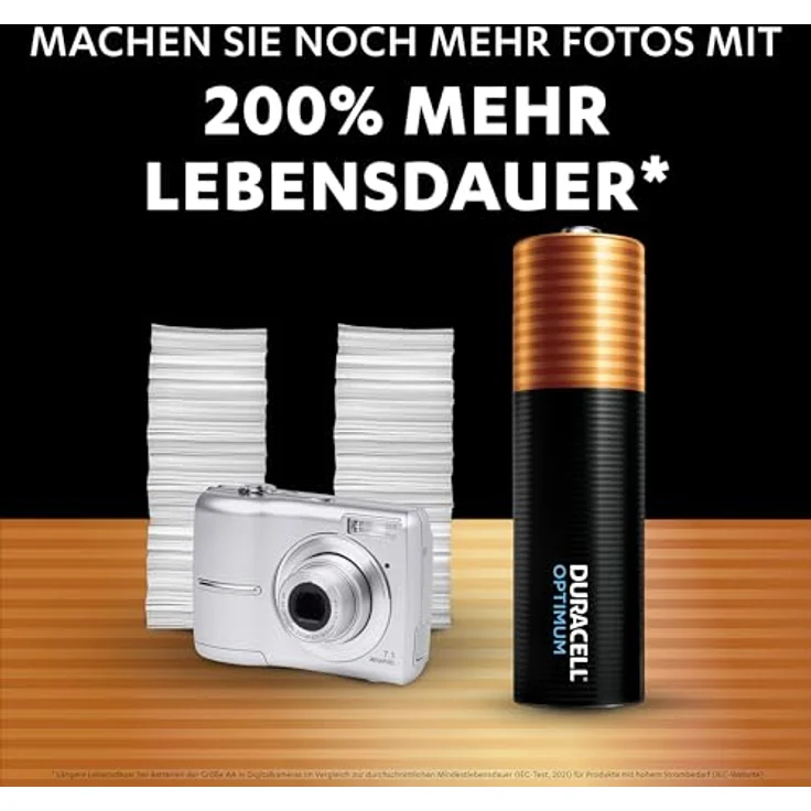Duracell MN1500 AA Mignon Batterie Optimum 12er Blister, 1,5 Volt, LR6, 12er Pack - Duracell – Bild 4