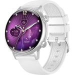 Manta Alexa Mini Damen Smartwatch Weiß SET, AMOLED-Display, Gesundheitsfunktionen, IP67-zertifiziert