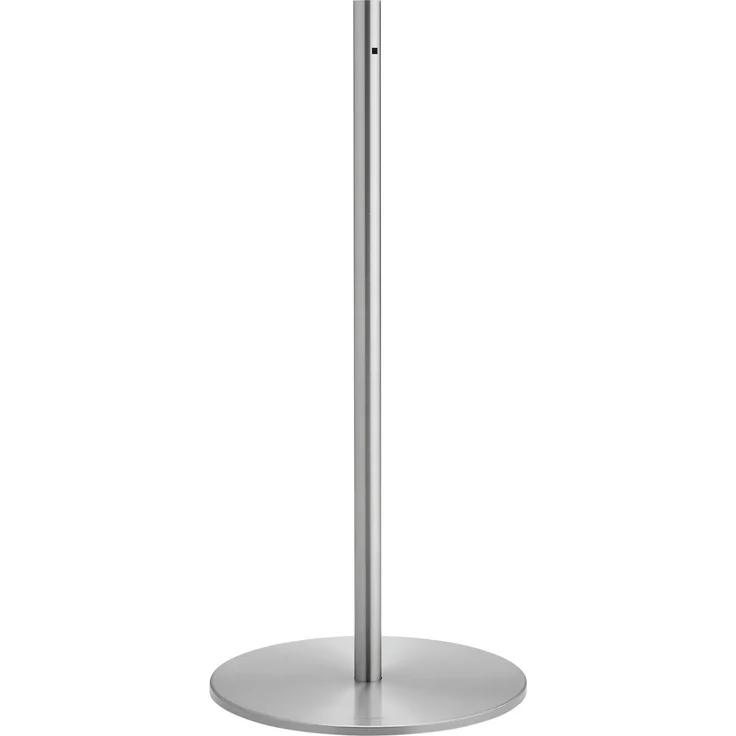 Vogels PFF 1560, TV-Ständer aus Edelstahl für Displays bis 55 Zoll und 40 kg, modularer Bodenstandfuß, Silber