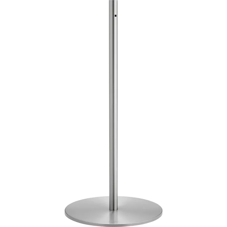 Vogels PFF 1560, TV-Ständer aus Edelstahl für Displays bis 55 Zoll und 40 kg, modularer Bodenstandfuß, Silber