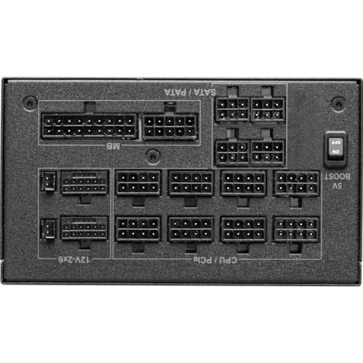 ASRock Netzteil TC-1300T, 1300 W, 80 Plus Titan, modulares Design, PCI-E x10, SATA x9, Titan & Lambda A++ zertifiziert, 10-jährige Garantie – Bild 4