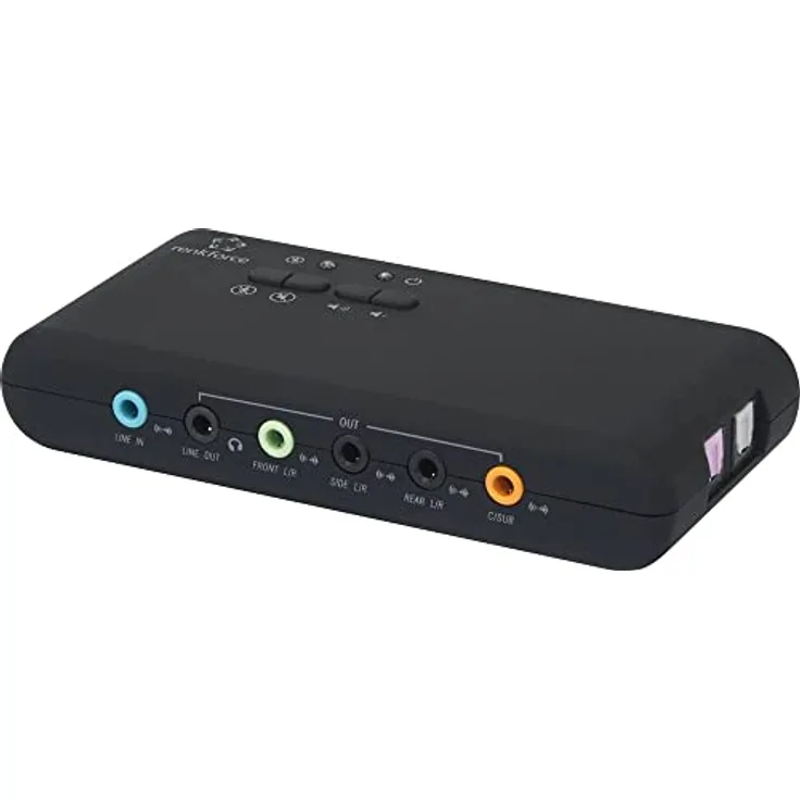Renkforce RF-4355800 7.1 Soundkarte, Extern Digitalausgang, Externe Lautstärkenregelung