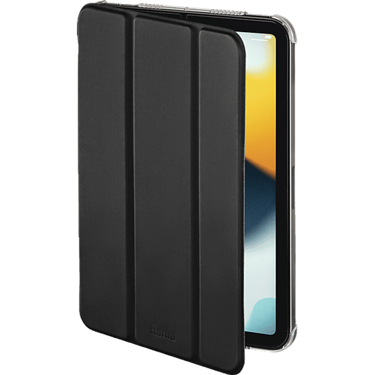 HAMA Fold Clear Flip Cover, Tablet-Tasche mit Standfunktion für Apple iPad Mini 8.3", Schwarz – Bild 1