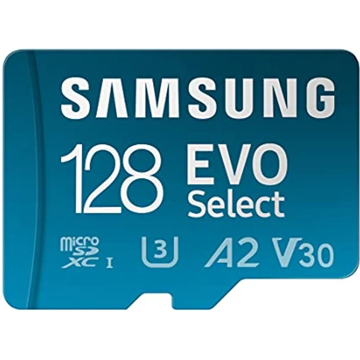Samsung EVO Select microSD Speicherkarte (MB-ME128KA/EU), 128 GB, UHS-I U3, Full HD, 130MB/s Lesen, für Smartphone und Tablet, inkl. SD-Adapter – Bild 2