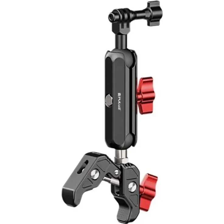 Puluz PU3211 Motorrad Rückspiegel Halterung für Action Kameras mit verstellbarem Dual Ball Head