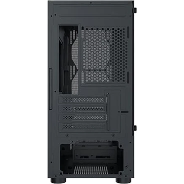 Xigmatek NYX Air II Mini Tower PC-Gehäuse, langlebig mit flexibler Gestaltung, schwarz – Bild 5