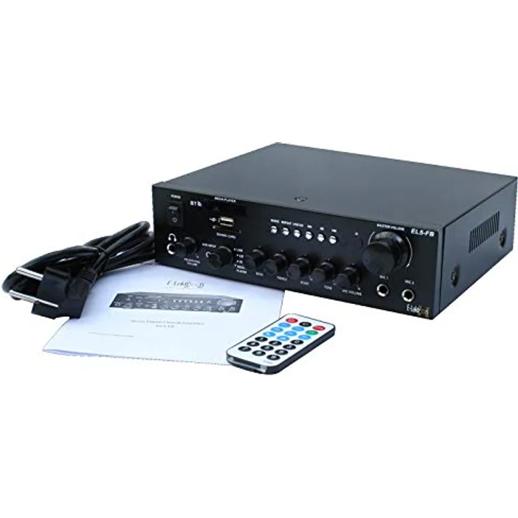 E-Lektron EL5-FB Audioverstärker (Anzahl Kanäle: 2, 35,00 W, FM Radio) – Bild 6