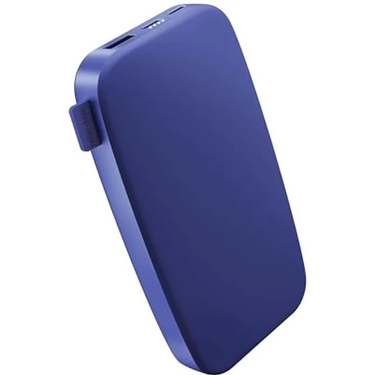 Fresh 'n Rebel Powerbank 18000mAh, USB-C Power Delivery 20W, 6 Sicherheitsmerkmale, tragbar für iPhone und Android, True Blue – Bild 1