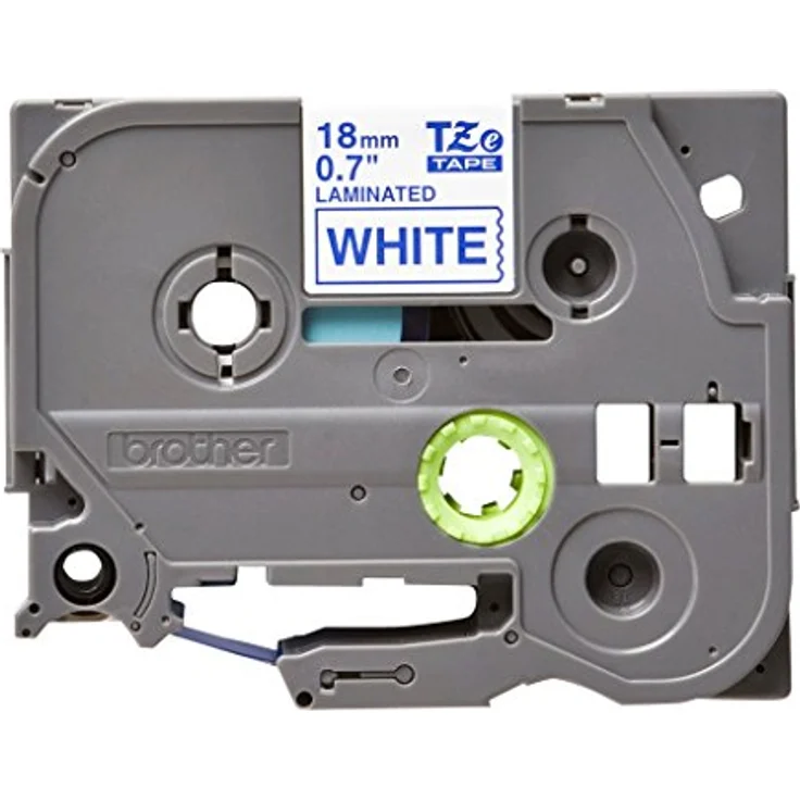 Brother Original P-touch Schriftband TZe-243 18 mm, blau auf weiß (kompatibel u.a. mit Brother P-touch 1830VP, D400/VP, D450, D600/VP, P700, -2430), 5834090 – Bild 3