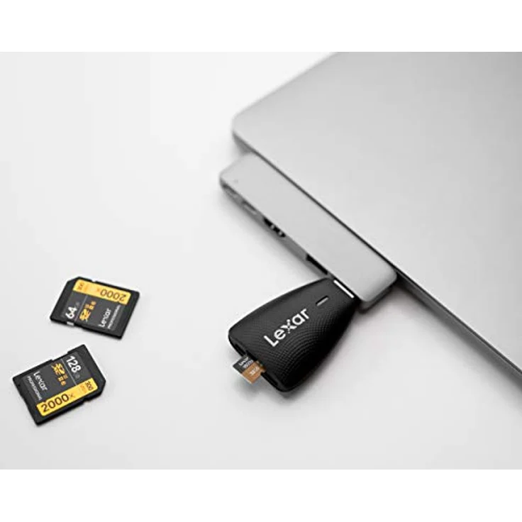 Lexar 2-in-1 USB 3.1 Multi-Kartenleser (LRW450UBAMZN) – Bild 10