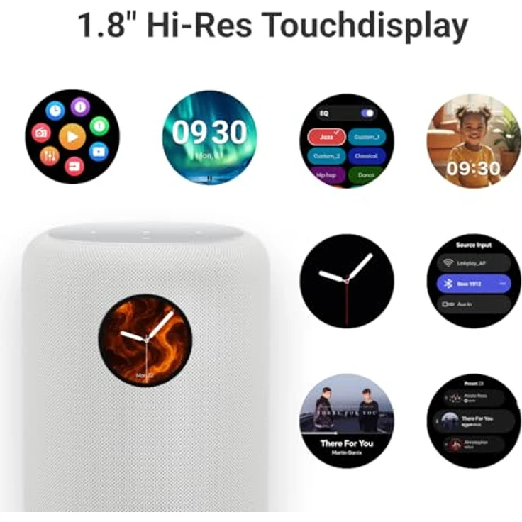 WIIM WiiM Sound, Streaming- & Netzwerkplayer mit 100 W klangstarkem Lautsprecher, weiß – Bild 2