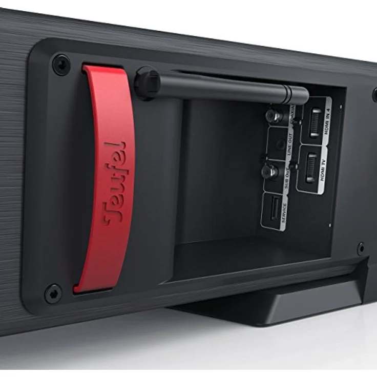 Teufel Cinebar Pro Soundbar der High-End-Klasse Echter Surround-Sound mit Dynamore Bluetooth HDMI Heimkino Subwoofer Schwarz – Bild 2