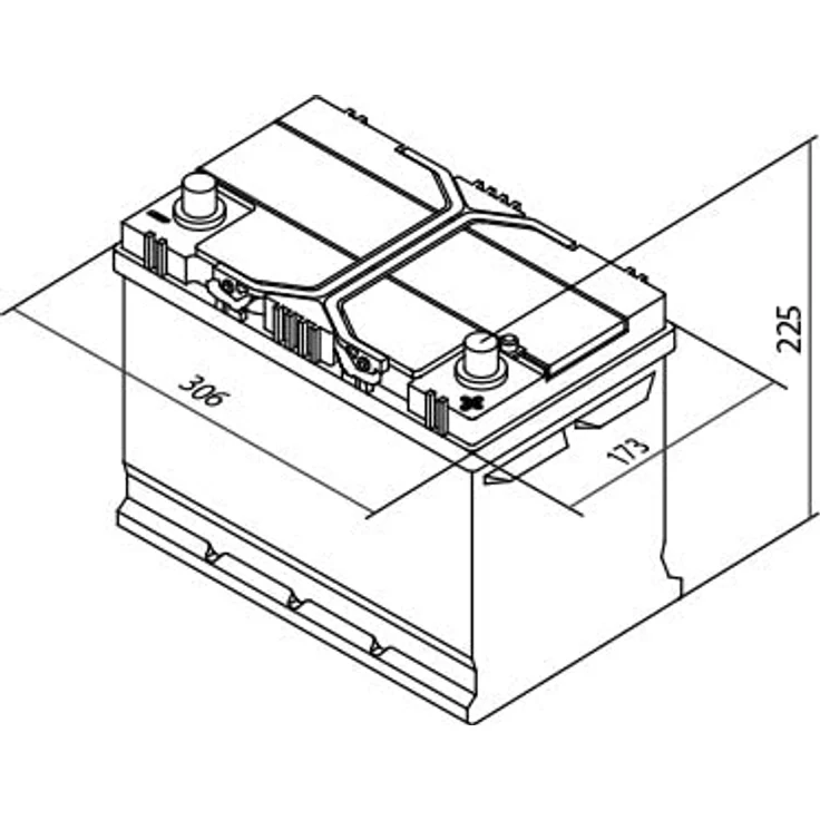 Bosch S4 028 Fahrzeugbatterie, 95 Ah, 12 V, 830 A, wartungsfrei, korrosionsbeständig, blau – Bild 7