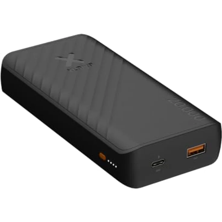 Xtorm Go2 Evolution Powerbank 20.000mAh, 1x USB-A, 1x USB-C, Schnelllader für Samsung und iPhone, Charcoal Black – Bild 7