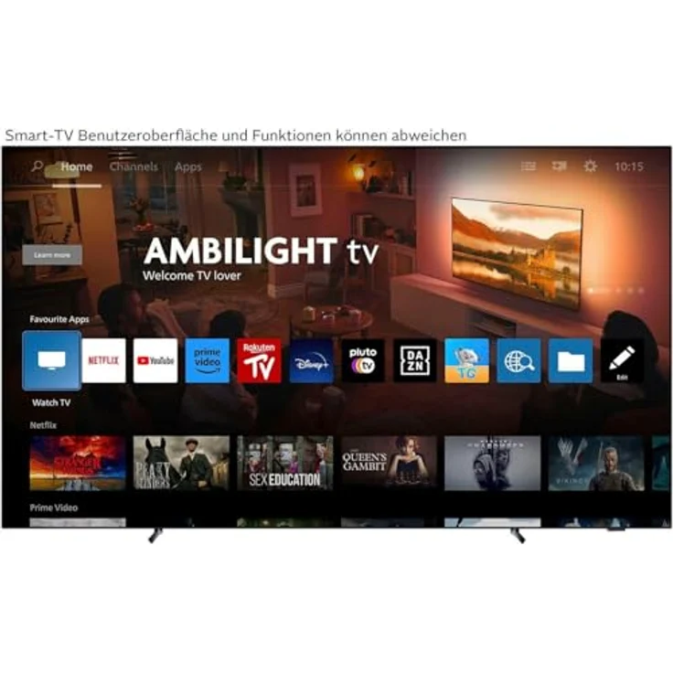 PHILIPS 65OLED950/12 OLED+ Ambilight TV (Flat, 65 Zoll / 164 cm, UHD 4K, SMART TV, Ambilight) – Bild 2