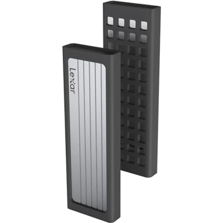 Lexar Externes Gehäuse USB 3.2 E6 – NVMe M.2 Typ 2280 (Silber) – Bild 4