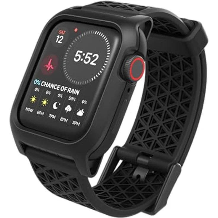 Catalyst Impact Protection Case Apple Watch 40mm (SE/6/5/4) - Kompakte stoßfeste Schutzhülle, Stealth Black – Bild 1