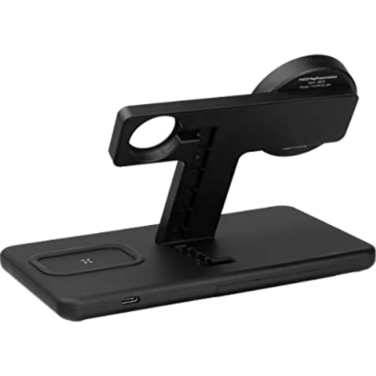 FIXED Kabellose 3-in-1-Ladestation für iPhone, Apple Watch und Airpods Schwarz – Bild 3