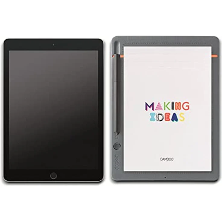 Wacom Bamboo Slate Smartpad A5 Kleines Notepad (mit Digitalisierungs-Funktion inkl. Eingabestift mit Kugelschreibermine, geeignet für Android & Apple) – Bild 3