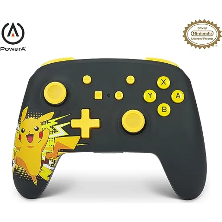 Kabelloser PowerA-Controller für Nintendo Switch - Ekstatisches Pikachu – Bild 1