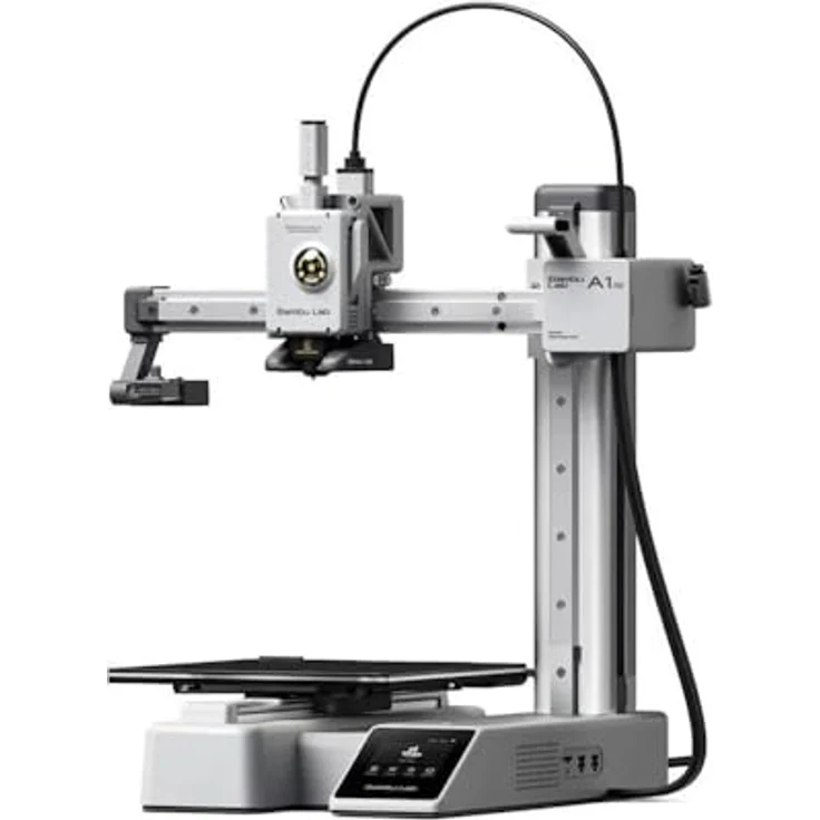 Bambu Lab A1 Mini 3D-Drucker – Präzision, Multifarbendruck, leise, Plug-and-Play, automatische Kalibrierung, Zeitrafferkamera, robustes Design – Bild 1