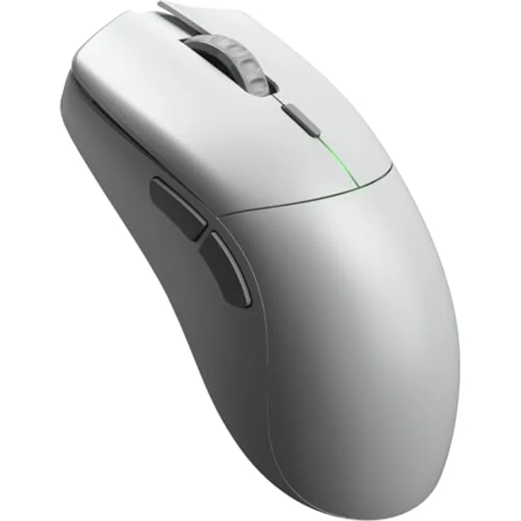 Glorious Series 2 PRO Wireless Gaming Maus, kabellose Gaming-Maus für Rechtshänder, 55 g leicht, 26.000 DPI, 80 Std. Batterielaufzeit, weiß