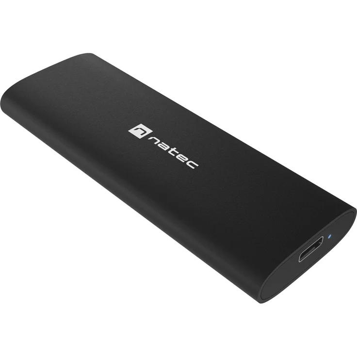 Natec NKZ-2286, M.2 SSD Gehäuse, USB 3.1 Gen 2, Schwarz