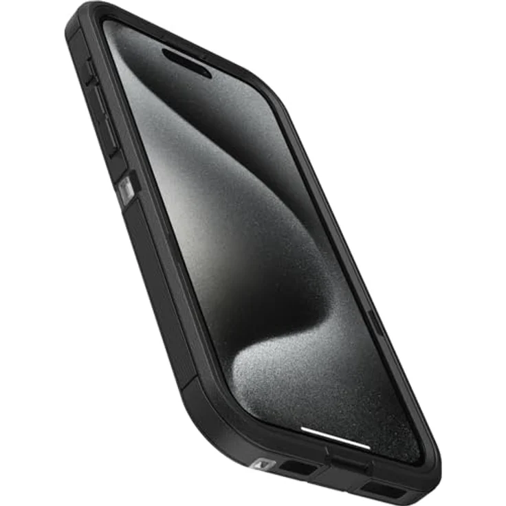 OtterBox Defender XT Hülle für iPhone 15 Pro Max, stoßfest, Ultra-robust, MagSafe-kompatibel, transparent/schwarz, ohne Einzelhandelsverpackung – Bild 3