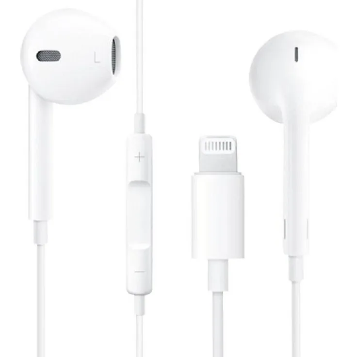 COFI 1453 Headset mit iPhone-Anschluss + Bluetooth - (BASIC LINE) In-Ear-Kopfhörer in Weiß