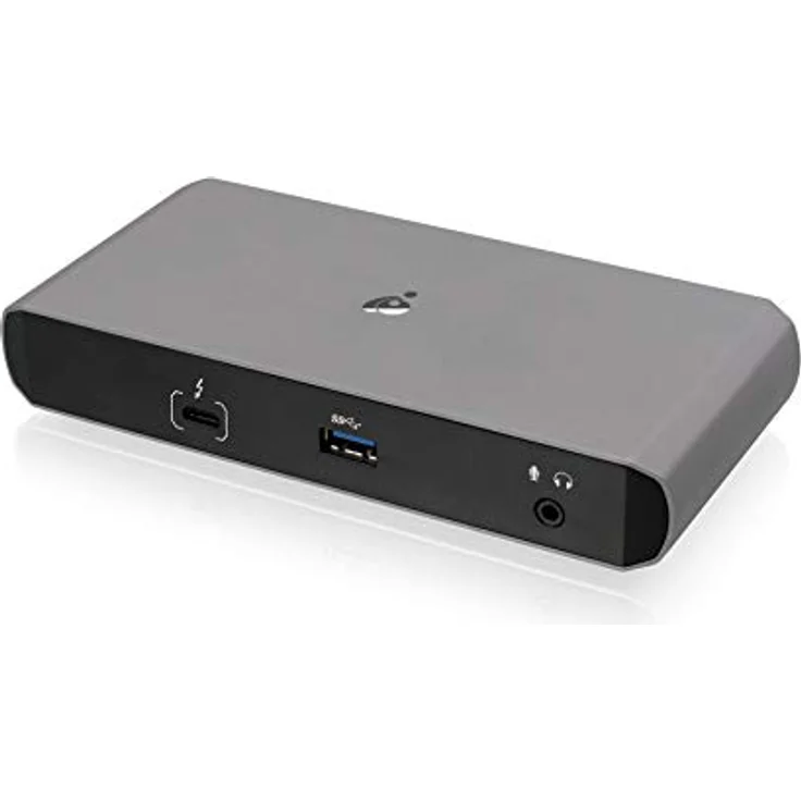 IOGEAR 4K Dual Display Thunderbolt 3 Dock Pro mit Power Delivery - GTD737, Laptop-Dockingstation mit Dual 4K @ 60Hz Displays – Bild 1