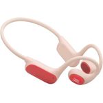 JBL Junior Free, Open-ear Bluetooth Kopfhörer mit Lautstärkebegrenzung, bis zu 10 Stunden Akkulaufzeit, Pfirsich