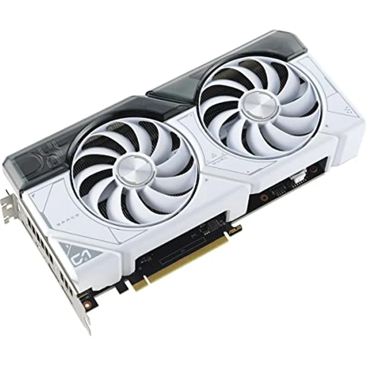 ASUS Dual GeForce RTX 4070 OC White Edition 12GB GDDR6X Gaming Grafikkarte (NVIDIA GeForce RTX4070 DLSS3, PCIe 4.0, 1x HMDI 2.1, 3X DisplayPort 1.4a, DUAL-RTX4070-O12G-WHITE) weiß – Bild 5