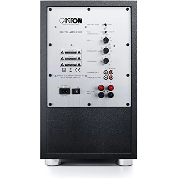 Canton AS 85.3 SC Leistungsstarke Aktiv-Subwoofer (200-280W) weiß Subwoofer - 280 Watt - weiß – Bild 5