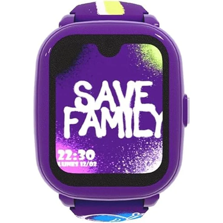 Save Family Iconic Plus 2.0 (4G), Smartwatch mit GPS, SOS-Funktion, 8 GB Speicher, in Gotham Black – Bild 2