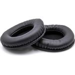 vhbw Kopfhörer Ohrpolster, 90mm Durchmesser, schwarz, für Sennheiser, Audio Technica, Dr. Dre, Sony