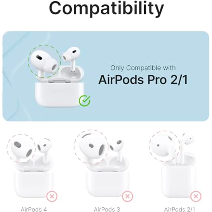 Catalyst Waterproof & Drop Proof Case für AirPods Pro (1. & 2. Generation), schwarze Schutzhülle mit IP67 Wasserdichtigkeit und MIL-STD-810G Sturzfestigkeit – Bild 2