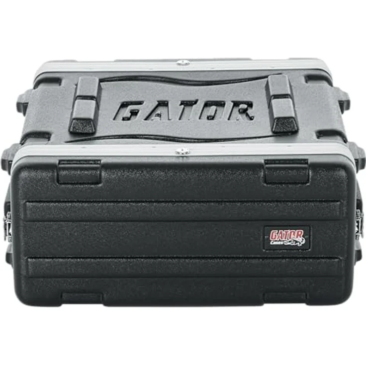 Gator GR-4L 19" Rack, Audio Rack aus Polyethylen mit verzinkten Stahl-Rackschienen, schwarz – Bild 8