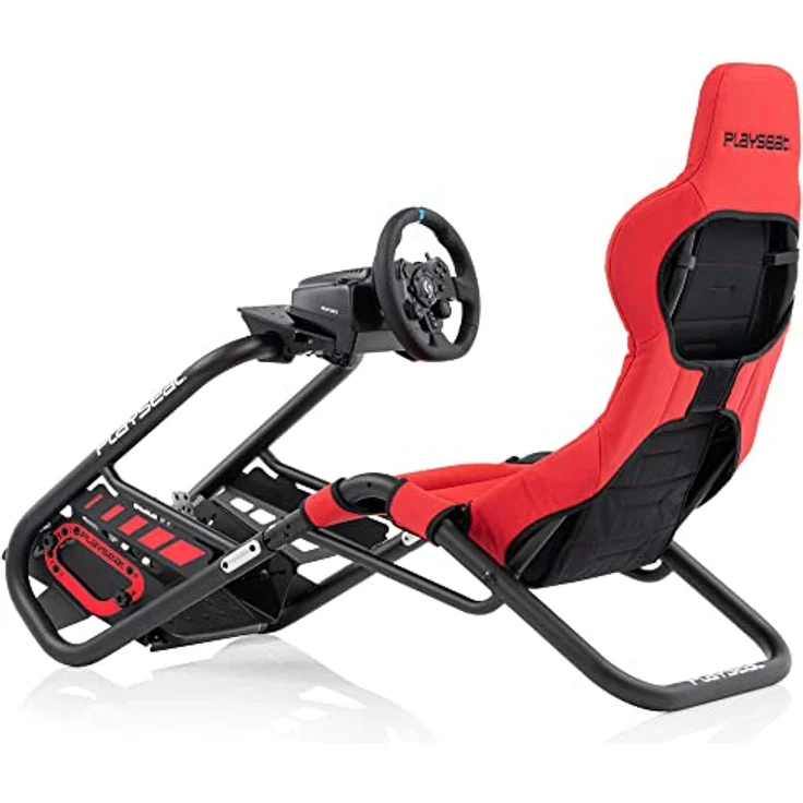 Playseat Trophy Sim Racing Cockpit | Hochleistungs Gaming Rennsitz | Unterstützt Direct Drive | Mit allen gängigen Lenkrädern und Pedalen kompatibel | Für PC und Konsole geeignet | Rote edition – Bild 4