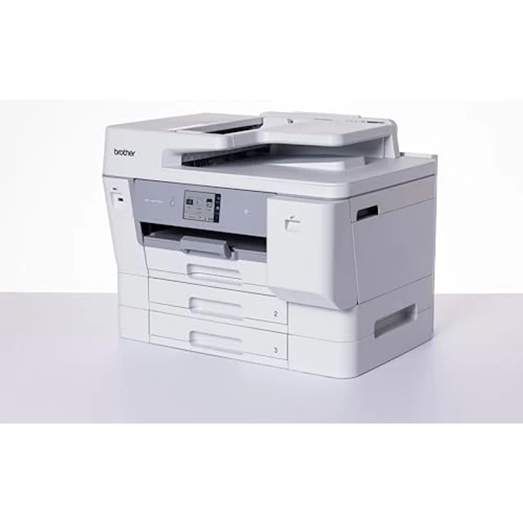 Brother MFC-J6977DW, DIN A3 4-in-1 Multifunktionsgerät mit WLAN, beidseitiges Scannen bis 30 Seiten/Min., 3 x 250-Blatt-Papierkassette – Bild 3