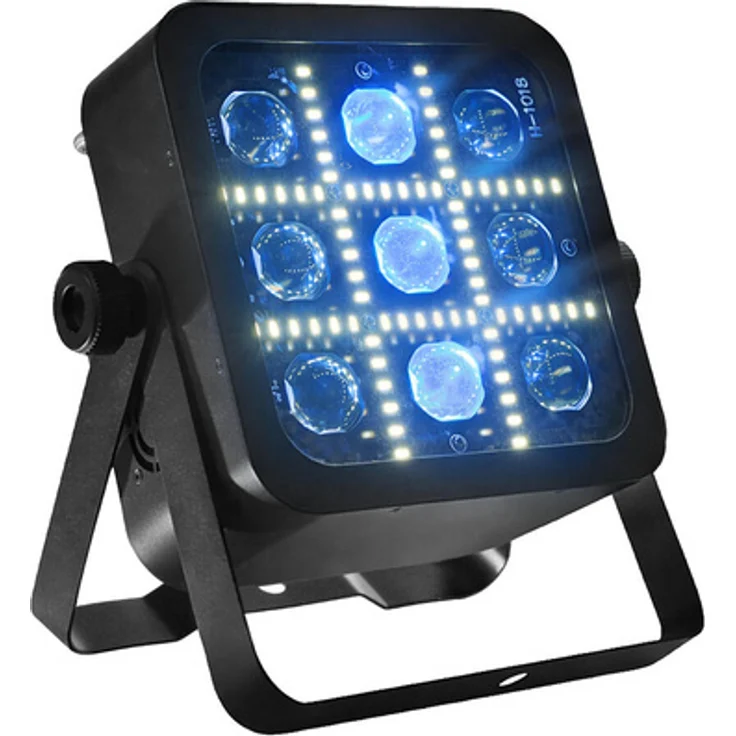 Eurolite LED BP-9 Panel RGBW+CW, Multieffekt-Scheinwerfer mit 9 × 12 W RGBW LEDs und Kaltweiß-Strobelinien, DMX steuerbar – Bild 1