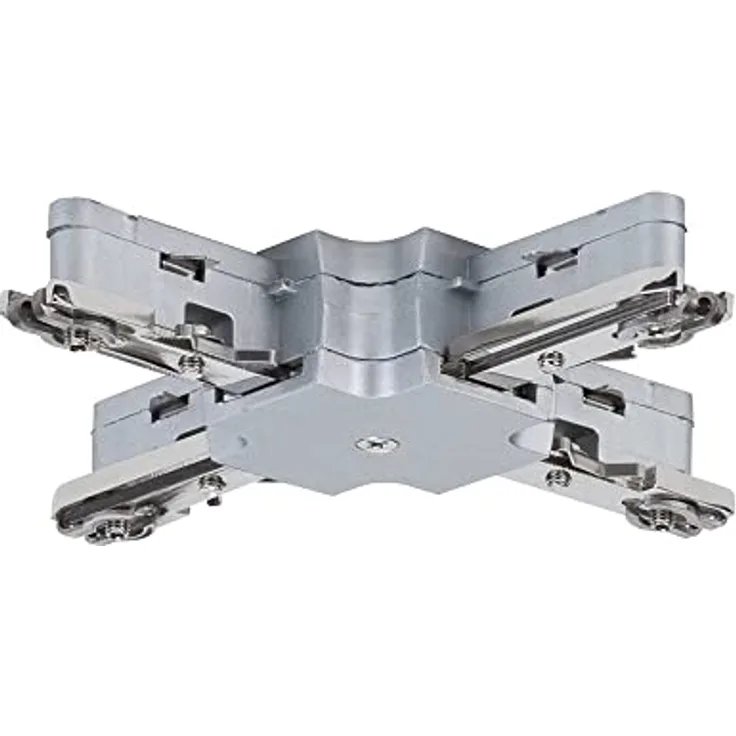 Paulmann 97657 Hochvolt-Schienensystem-Komponente X-Verbinder Chrom (matt)