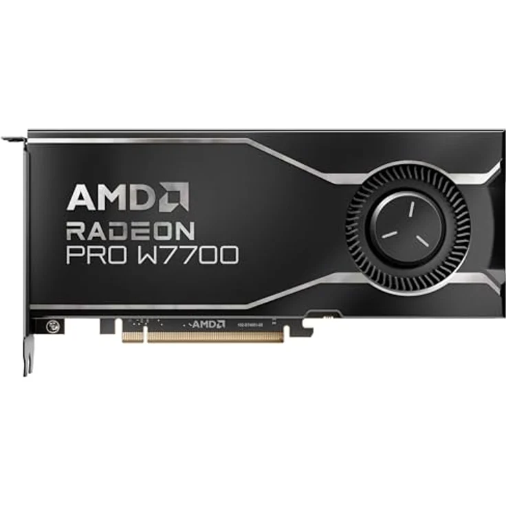 AMD Radeon Pro W7700 16GB (RDNA 3, 4X DisplayPort 2.1) Grafikkarte – Bild 2
