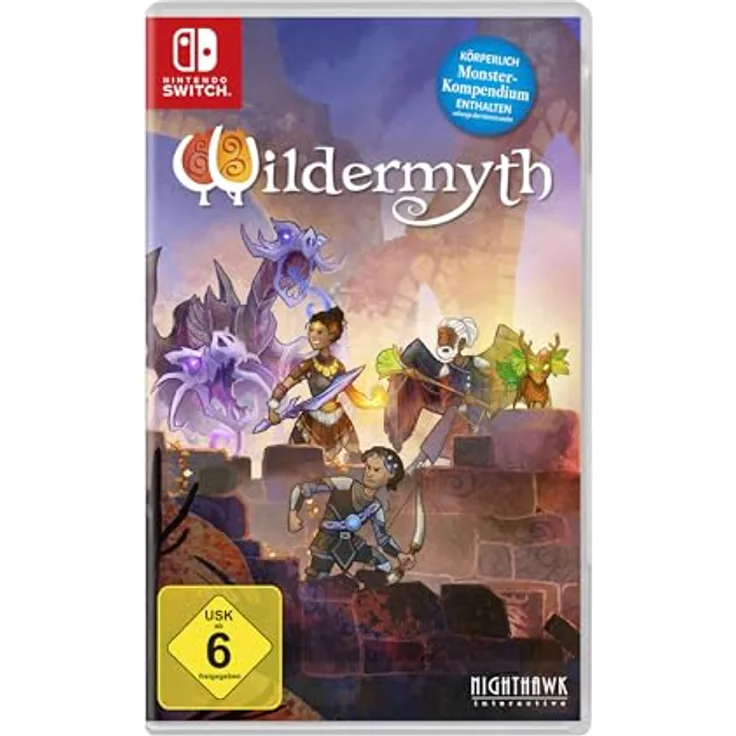 Nighthawk Wildermyth - Switch, Nintendo Switch Game mit Bonus Monsterkompendium