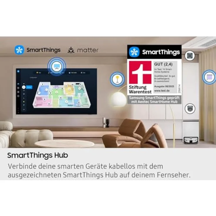 SAMSUNG GQ77S95D OLED TV (Flat, 77 Zoll / 195 cm, 4K, SMART TV, Tizen) – Bild 15