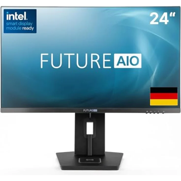 Concept International FUTURENUC AIO 24IN, All-in-One PC mit 24 Zoll FHD Display, Intel Core i3-1220P, 16 GB RAM, 256 GB SSD, Kamera, Schwarz – Bild 8