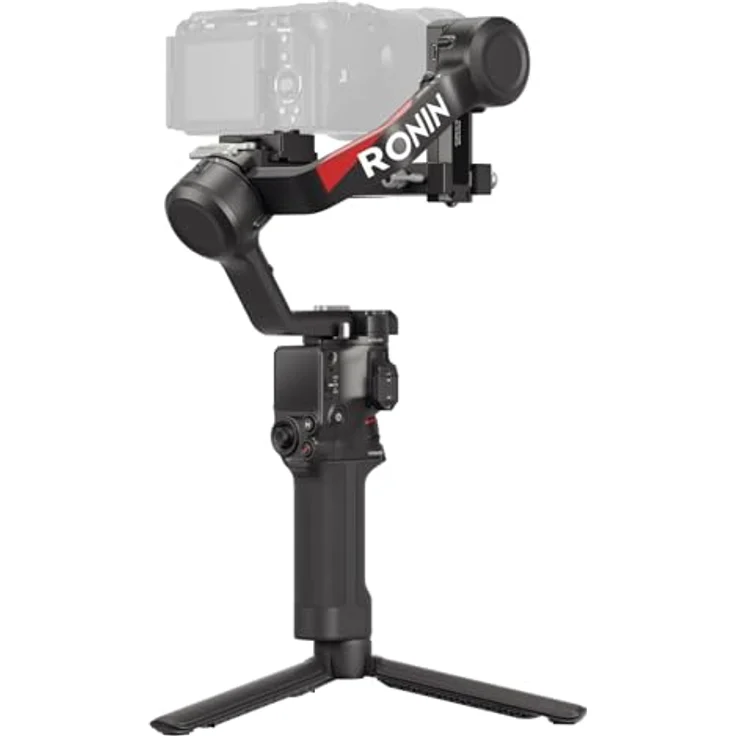 DJI RS 4, 3-Achsen Gimbal-Stabilisator für DSLR- und spiegellose Kameras mit automatischen Achsensperren, 2-Modus-Joystick und Teflon-Achsenarmen – Bild 1