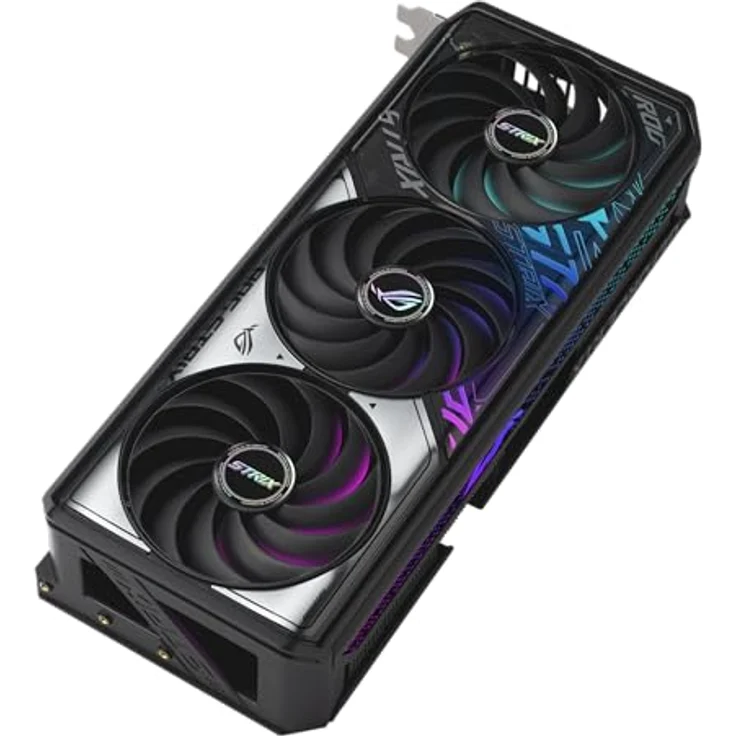 ASUS ROG Strix GeForce RTX 5070 OC Edition, 12GB GDDR7 Gaming Grafikkarte mit DLSS 4, PCIe 5.0, 3x DisplayPort 2.1b, 2x HDMI 2.1b, 3,2-Slot Design – Bild 3
