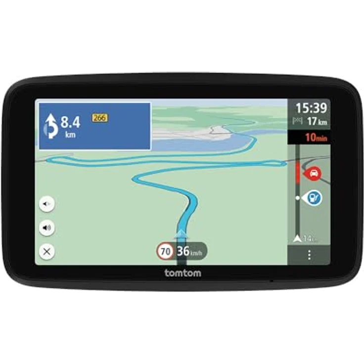 TomTom GO Classic 2nd Gen, 5 Zoll Fahrzeug Navigation mit Echtzeit-Verkehrsinformationen, schwarzes Design – Bild 1